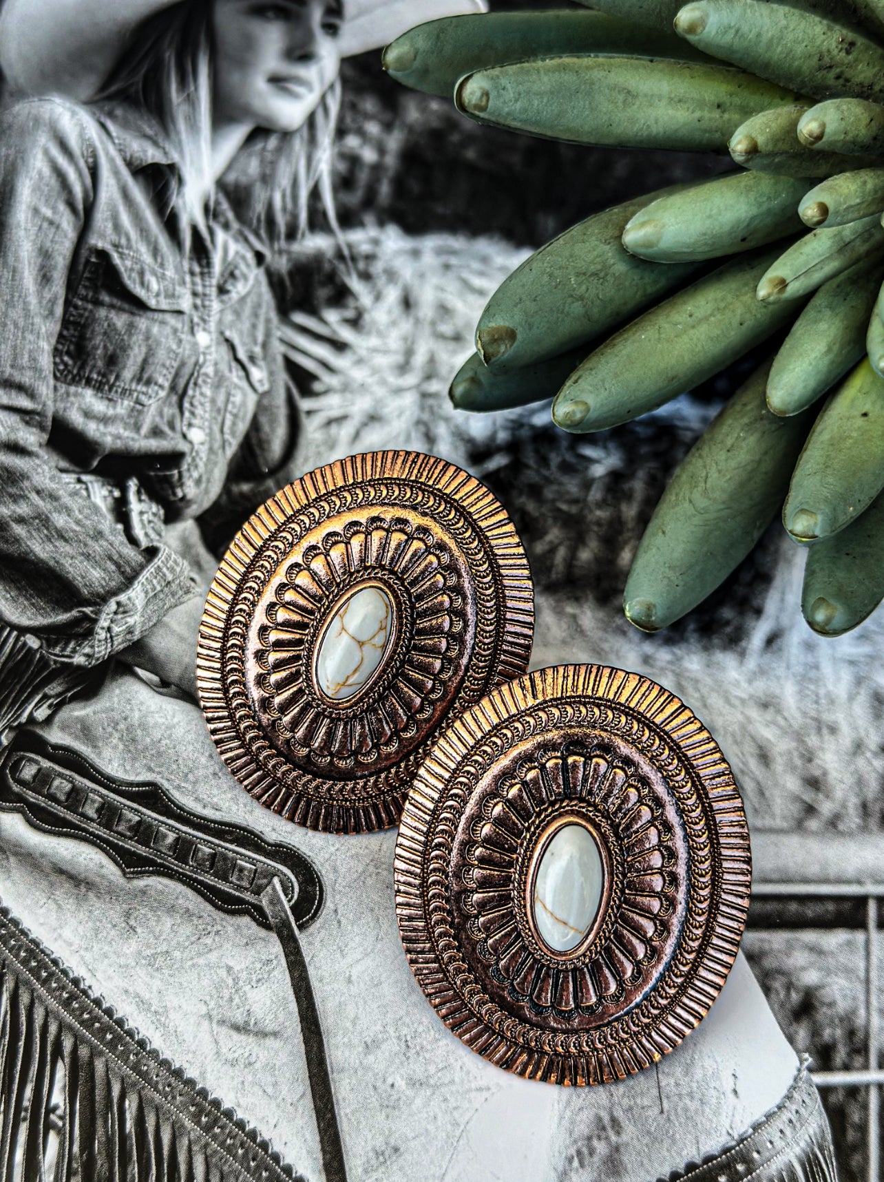 The Copper Canyon Earrings