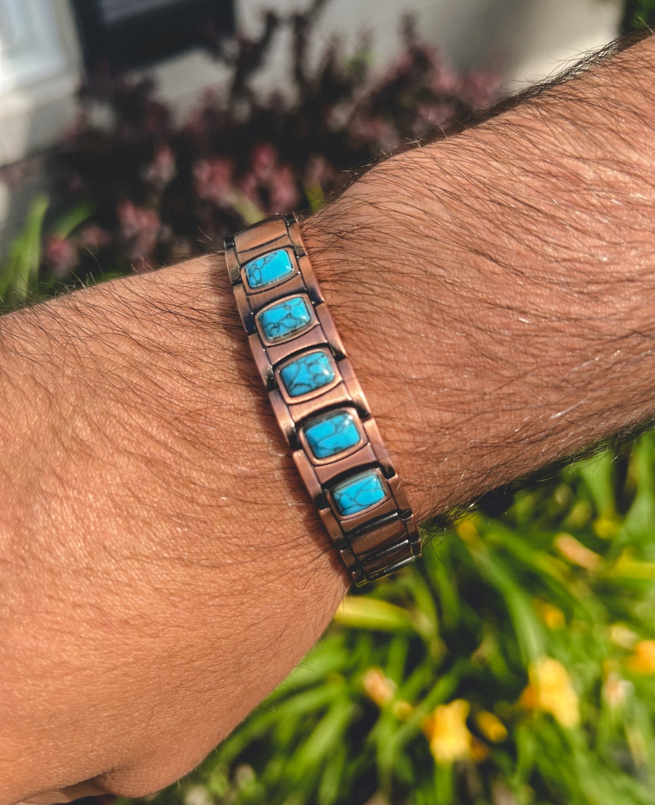 The Alvaredo Copper Link Bracelet