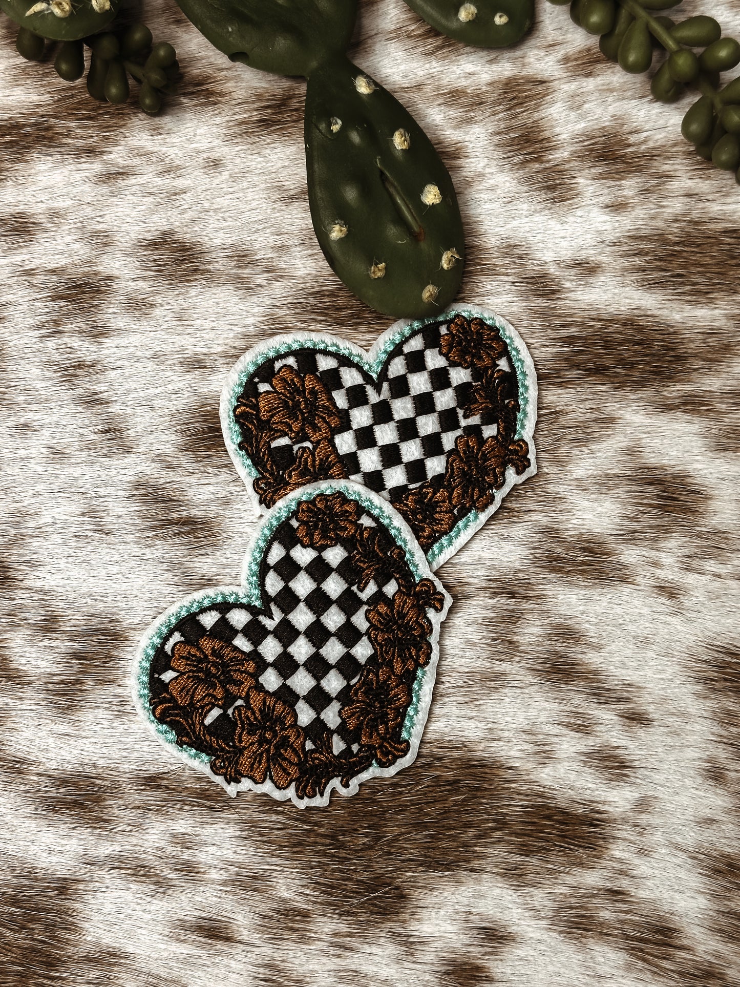 The Floral Heart Patch