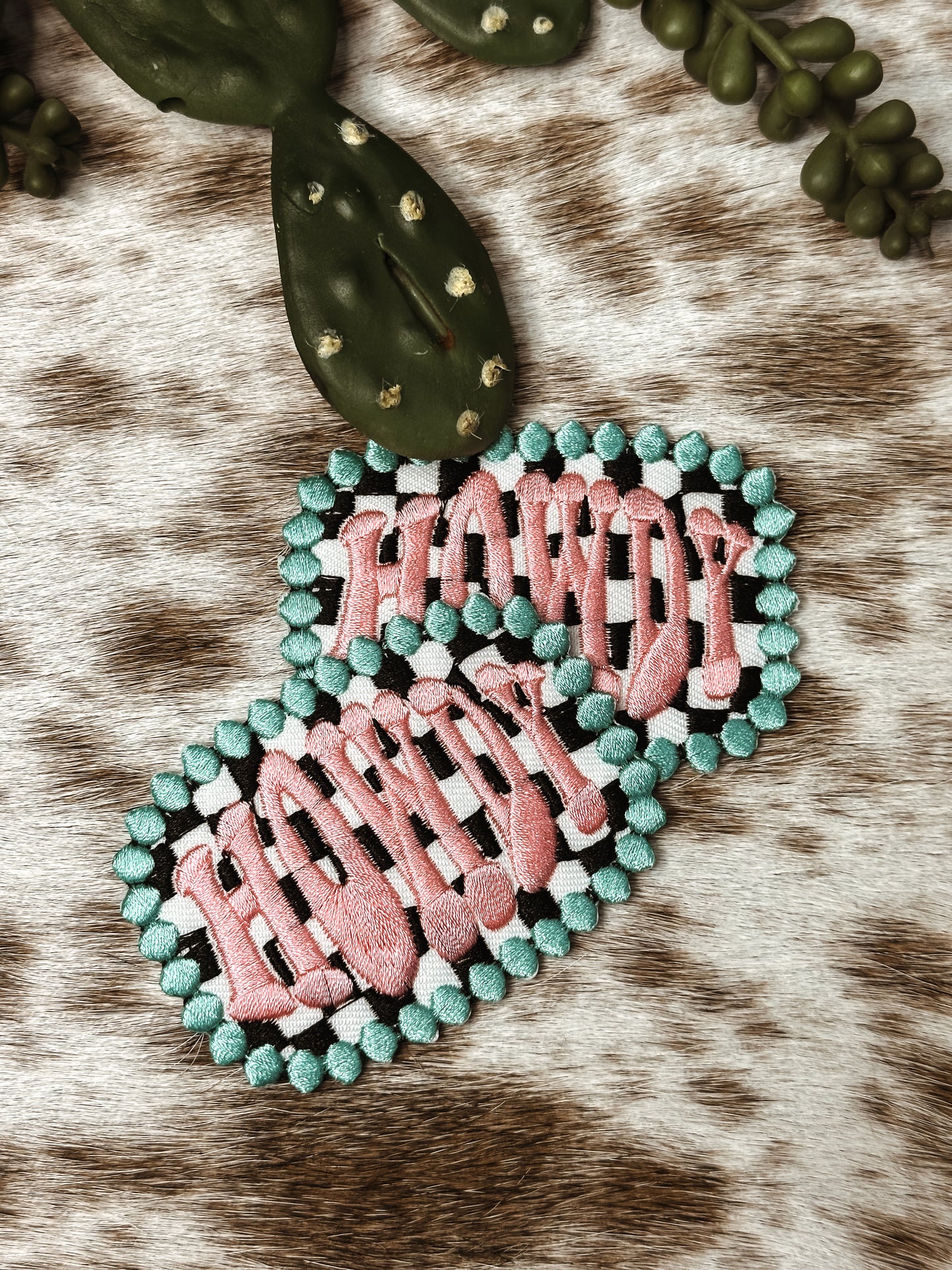 The Pink Howdy Patch