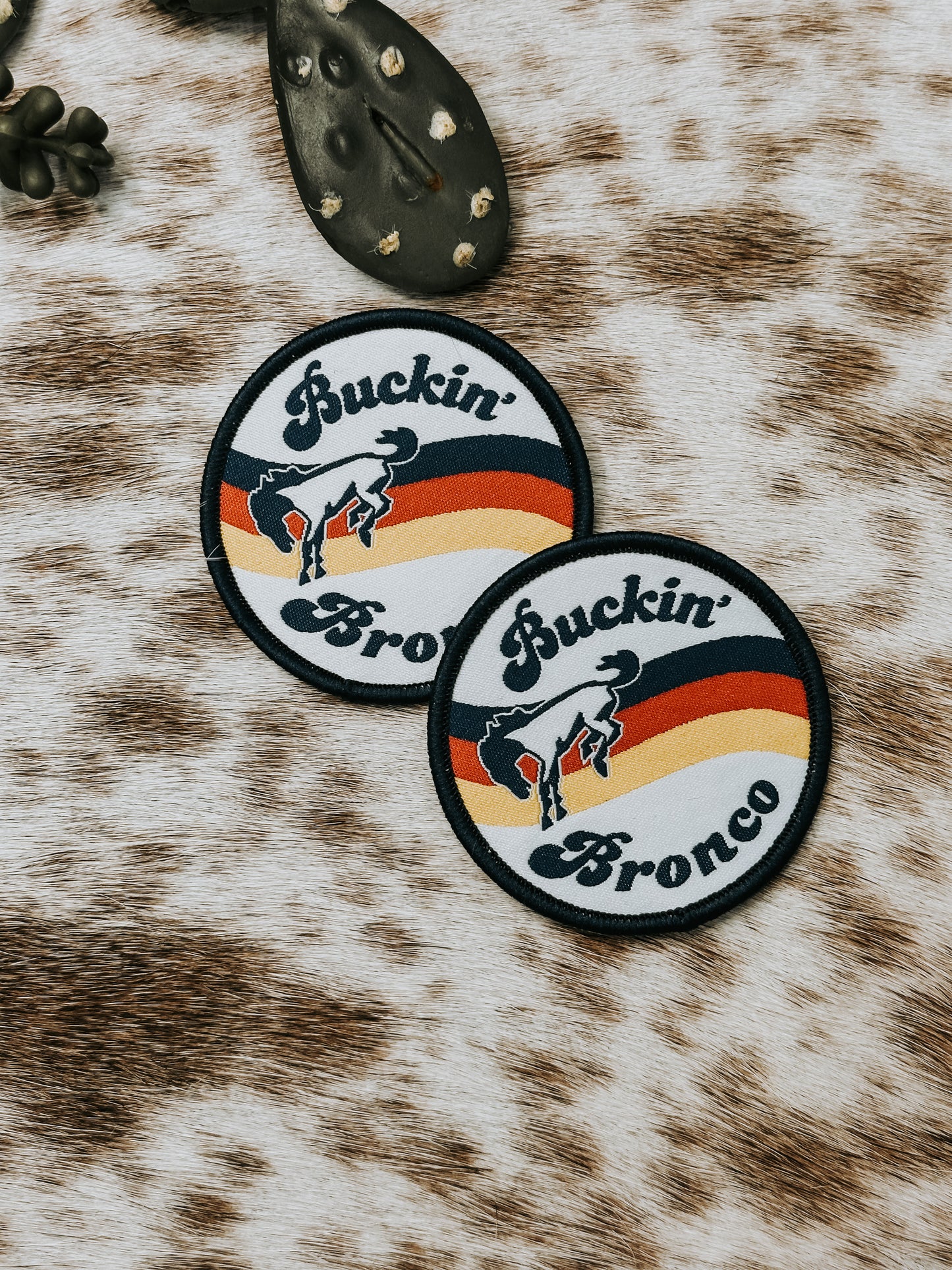 The Buckin' Bronco Patch