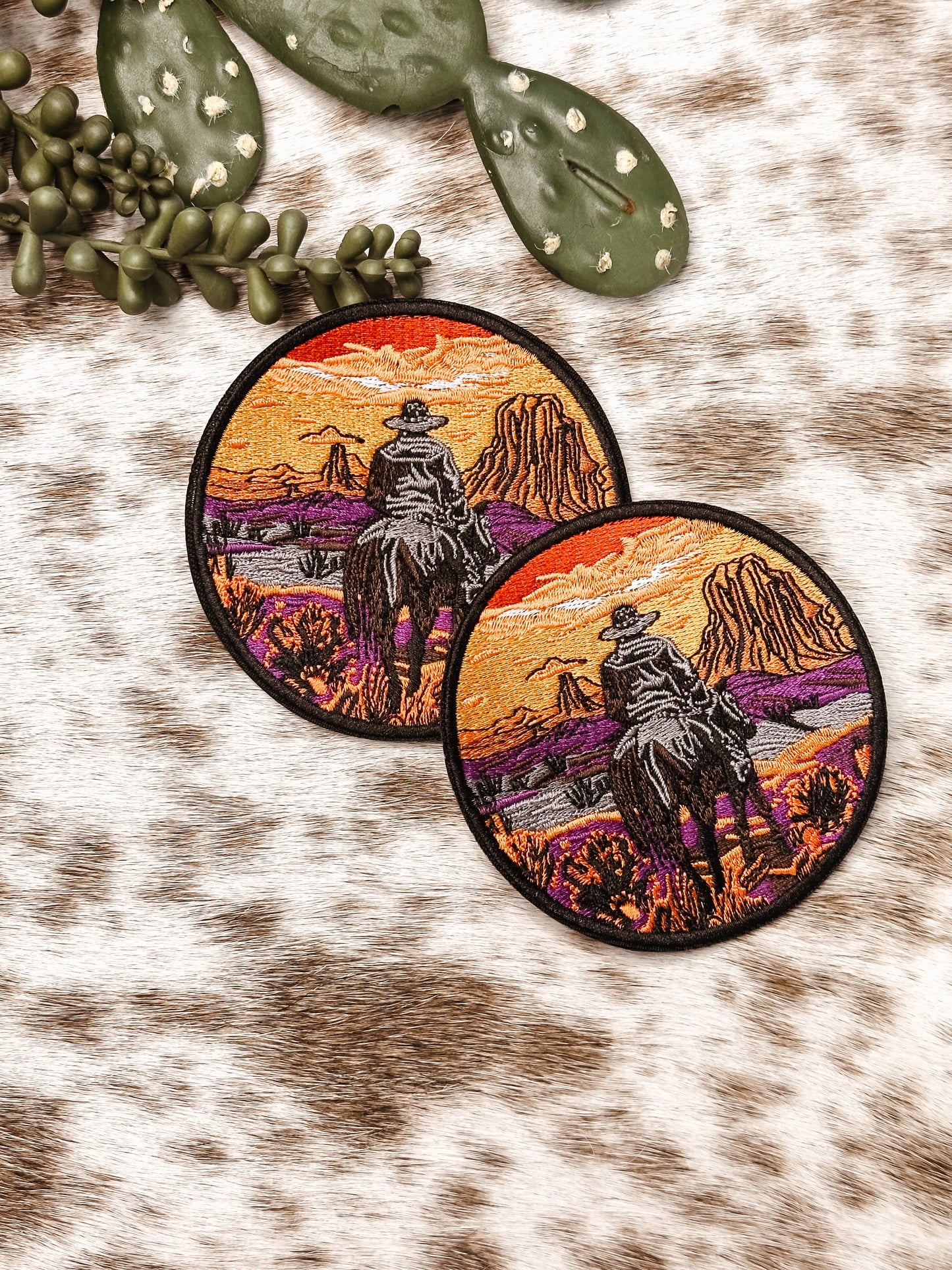 The Sunset Cowboy Patch
