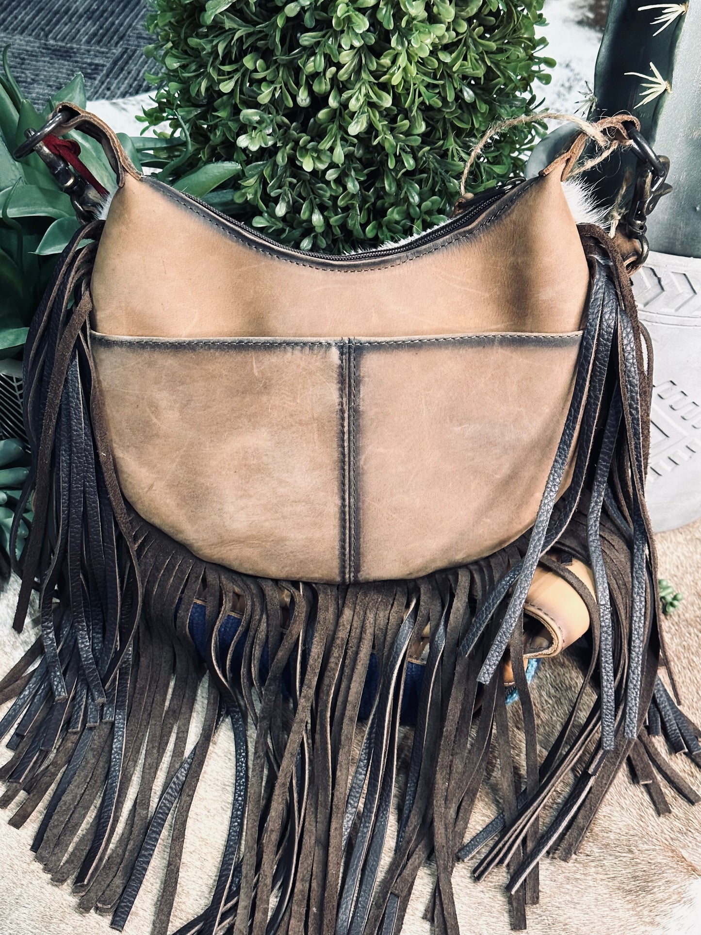 STS Cowhide Nellie Purse