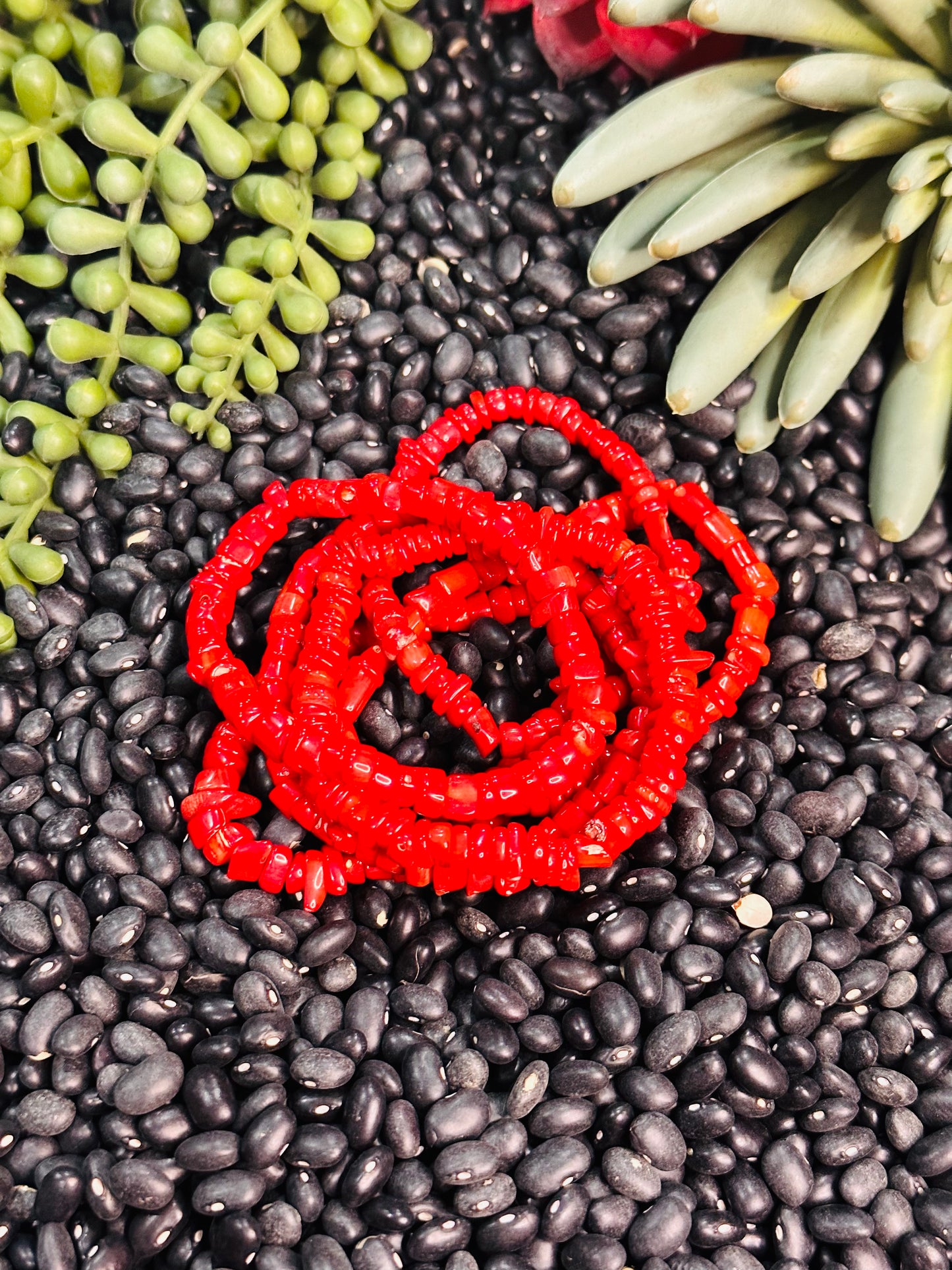 The Red Nugget Stretch Bracelet