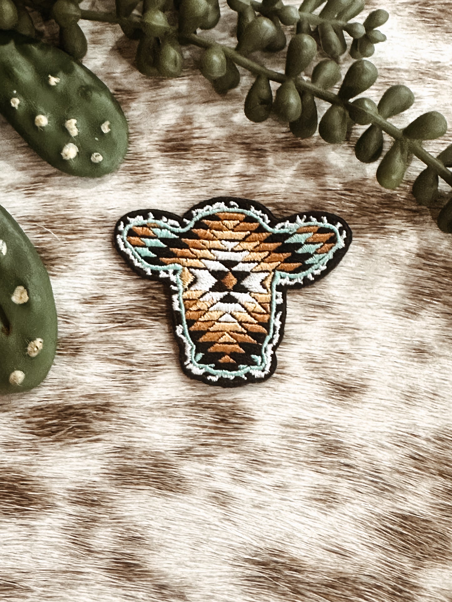 The Aztec Cow Patch
