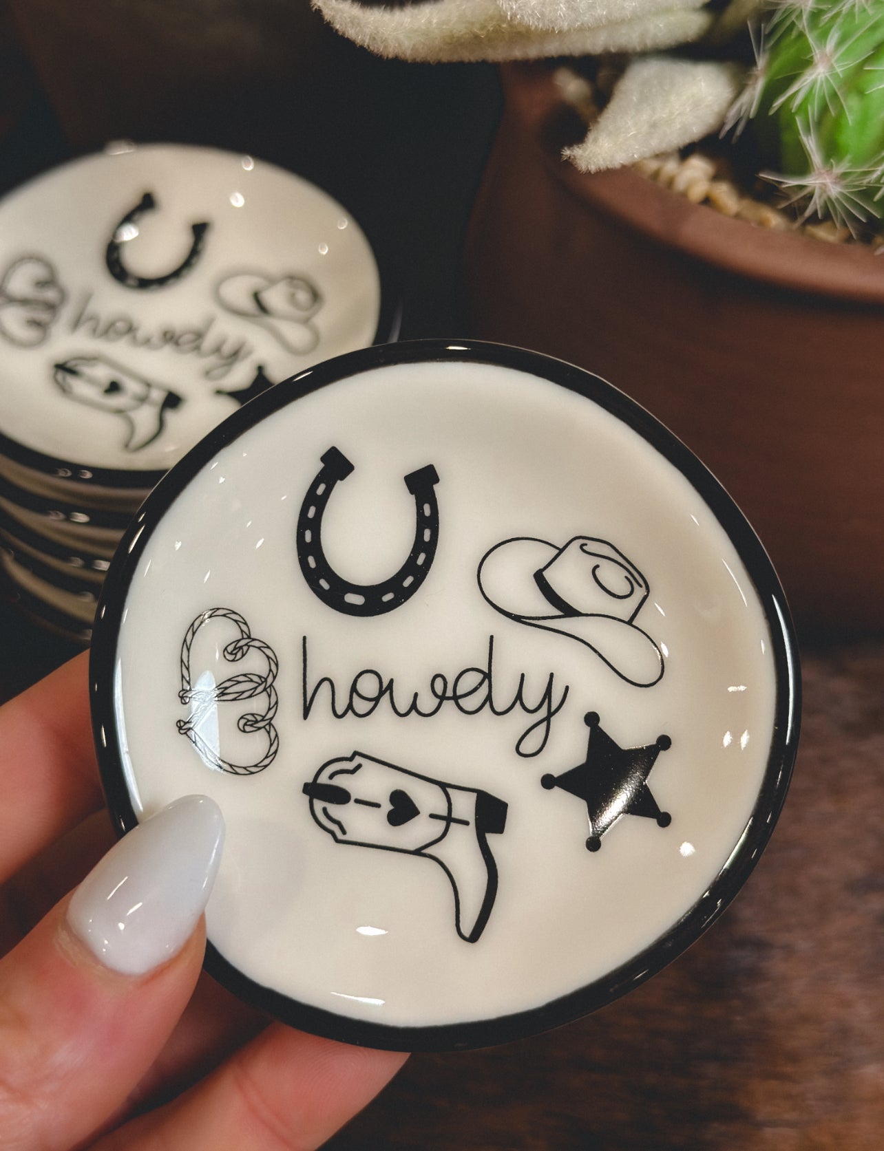 Howdy Ring Dish