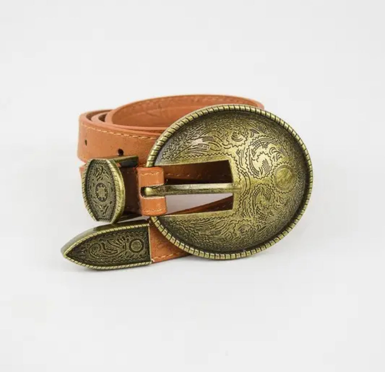 The Bandera Vintage Belt* Camel