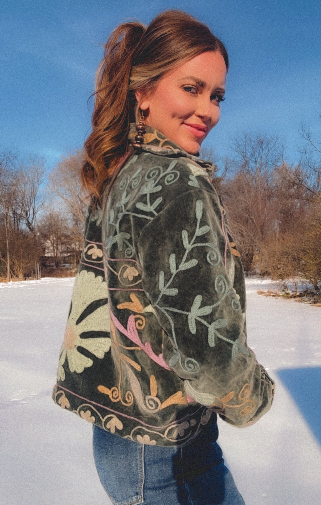 The Cassidy Jacket-Teal