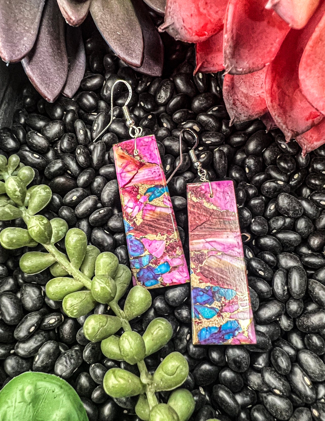 The Valdez Slab Earrings