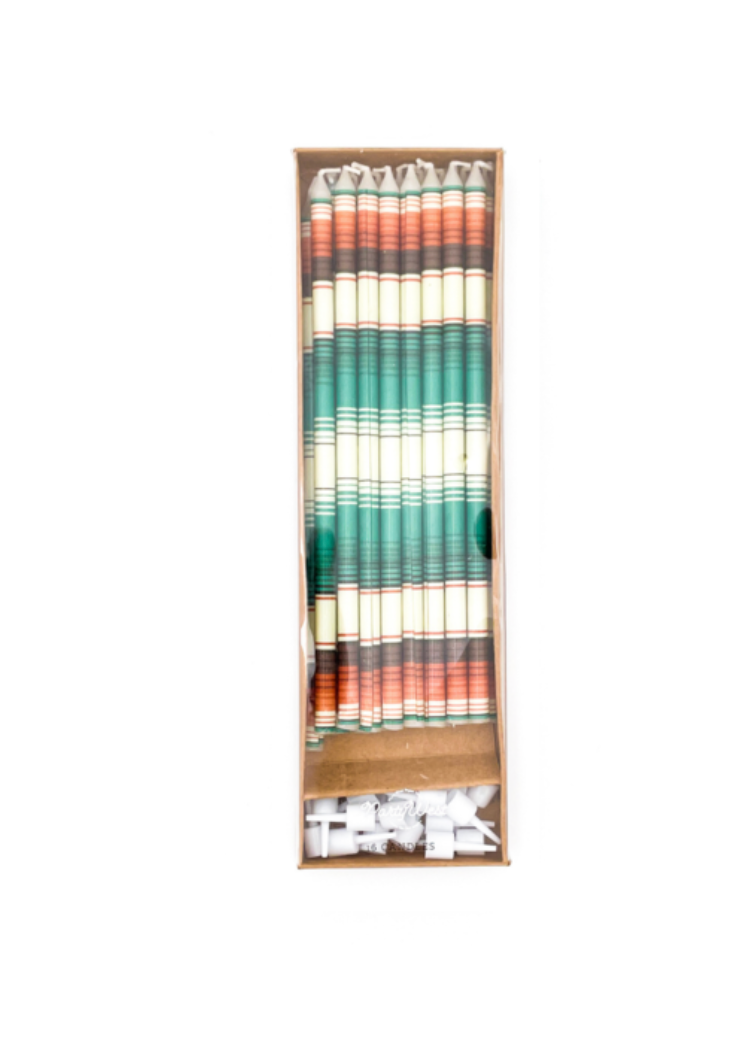 Desert Stripe Candles