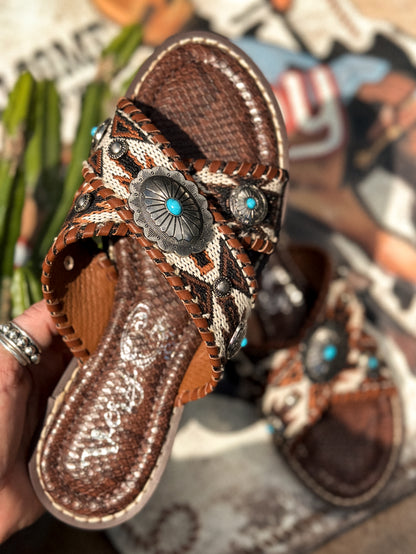 The Jungle Concho Sandals