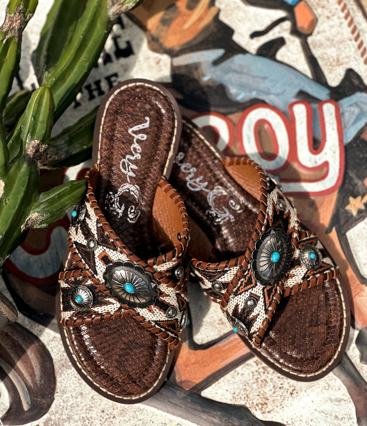 The Jungle Concho Sandals