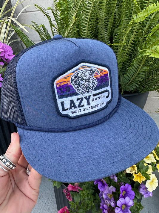Lazy J Bull Wagon Cap