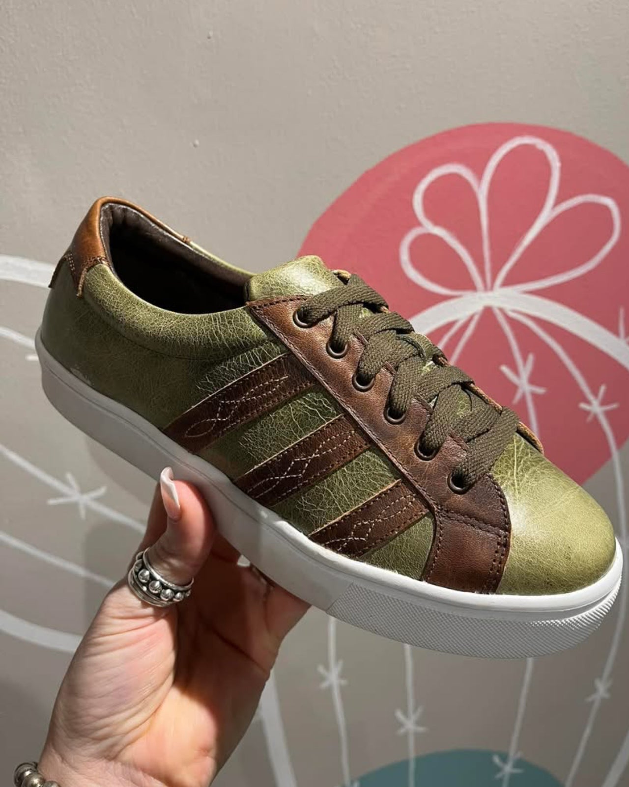 The Sheridan Tennis Shoes* Olive