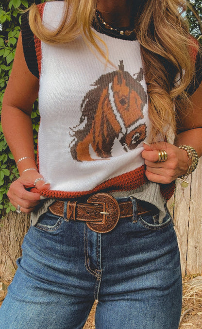 The Block and Bridle Top