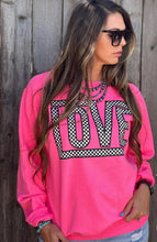 Load image into Gallery viewer, Pink Funky Checkered Love