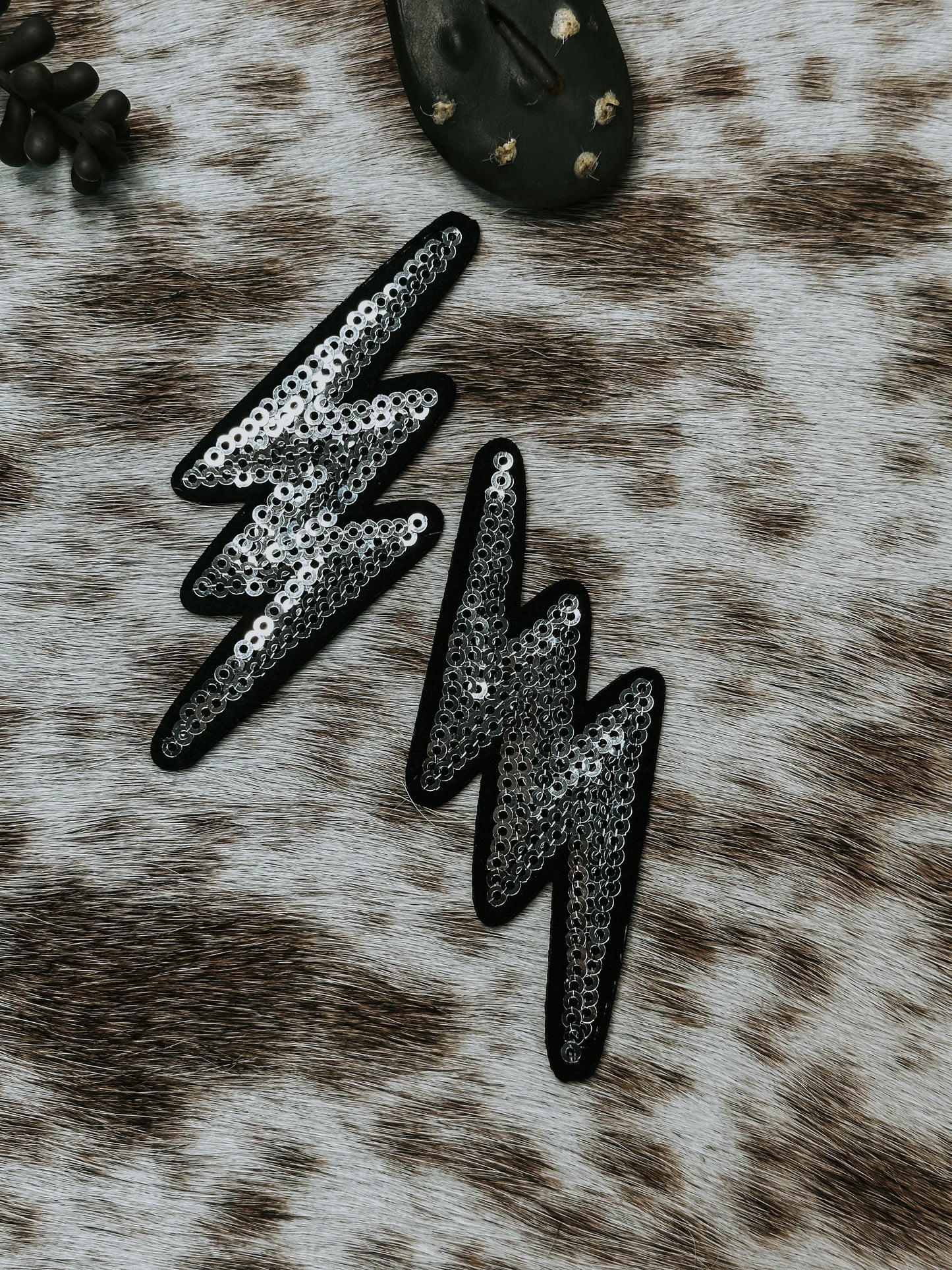 The Sequin Lightning Bolt Patch