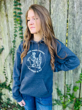 Load image into Gallery viewer, Wild Horse Western Hoodie - Gray