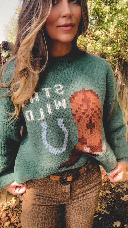 The Stay Wild Sweater