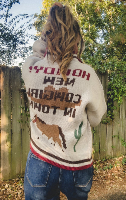 The Cowgirl In Town Sweater