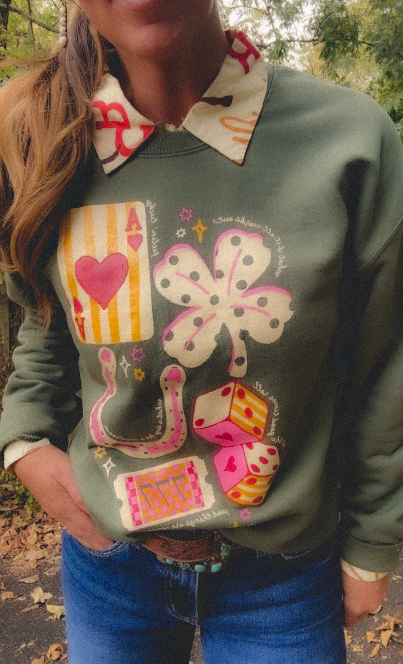 Good Luck Trinkets Sweatshirt