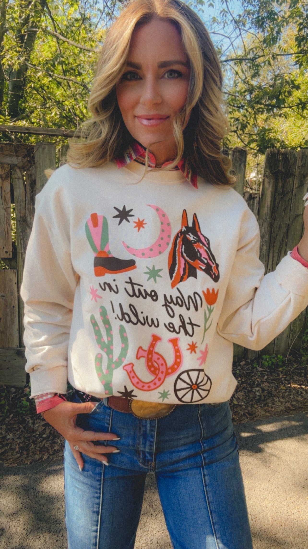 Way Out in the Wild Sweatshirt