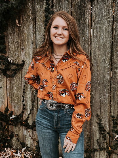 The Western Wishes Button Up