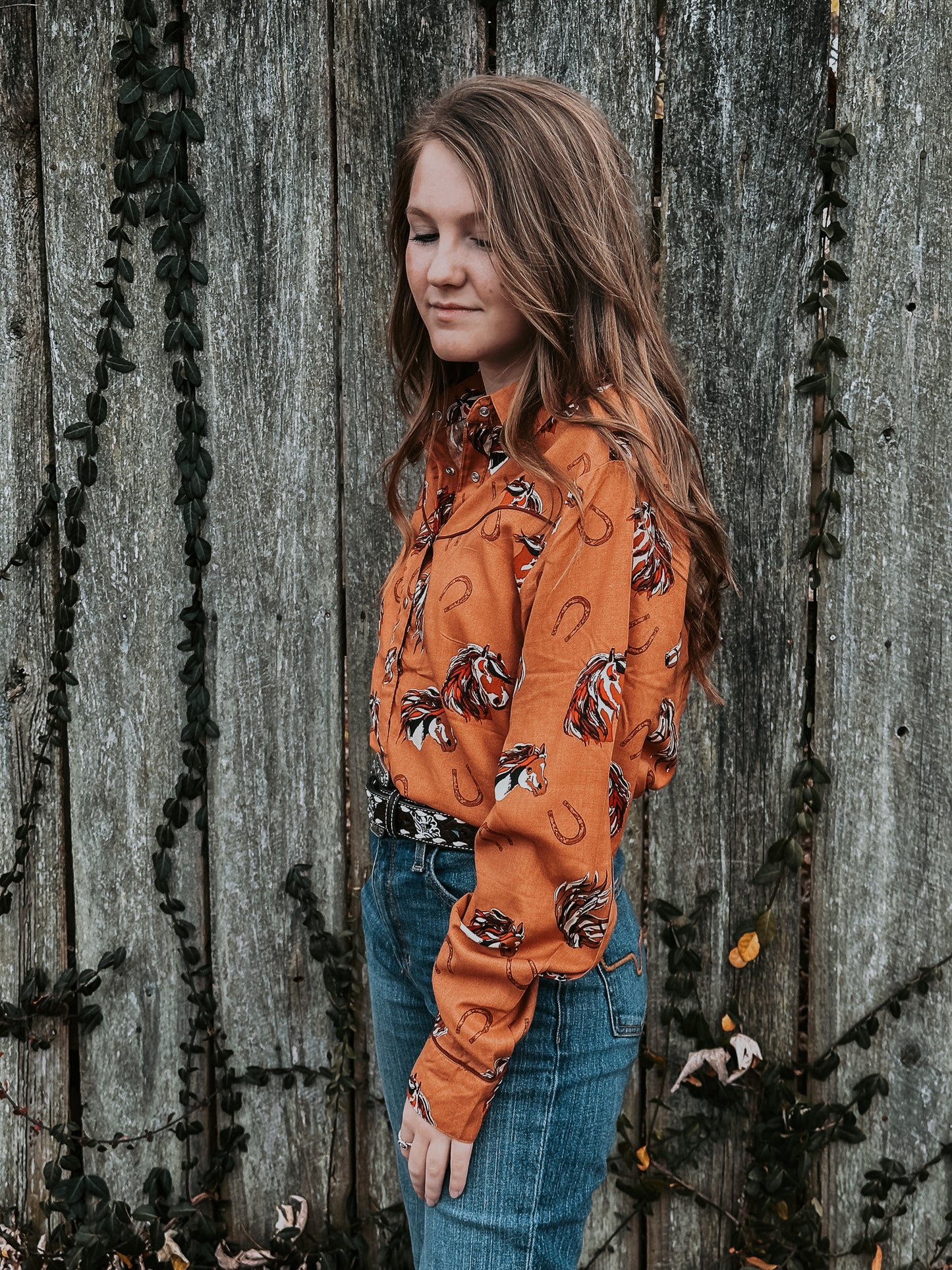 The Western Wishes Button Up