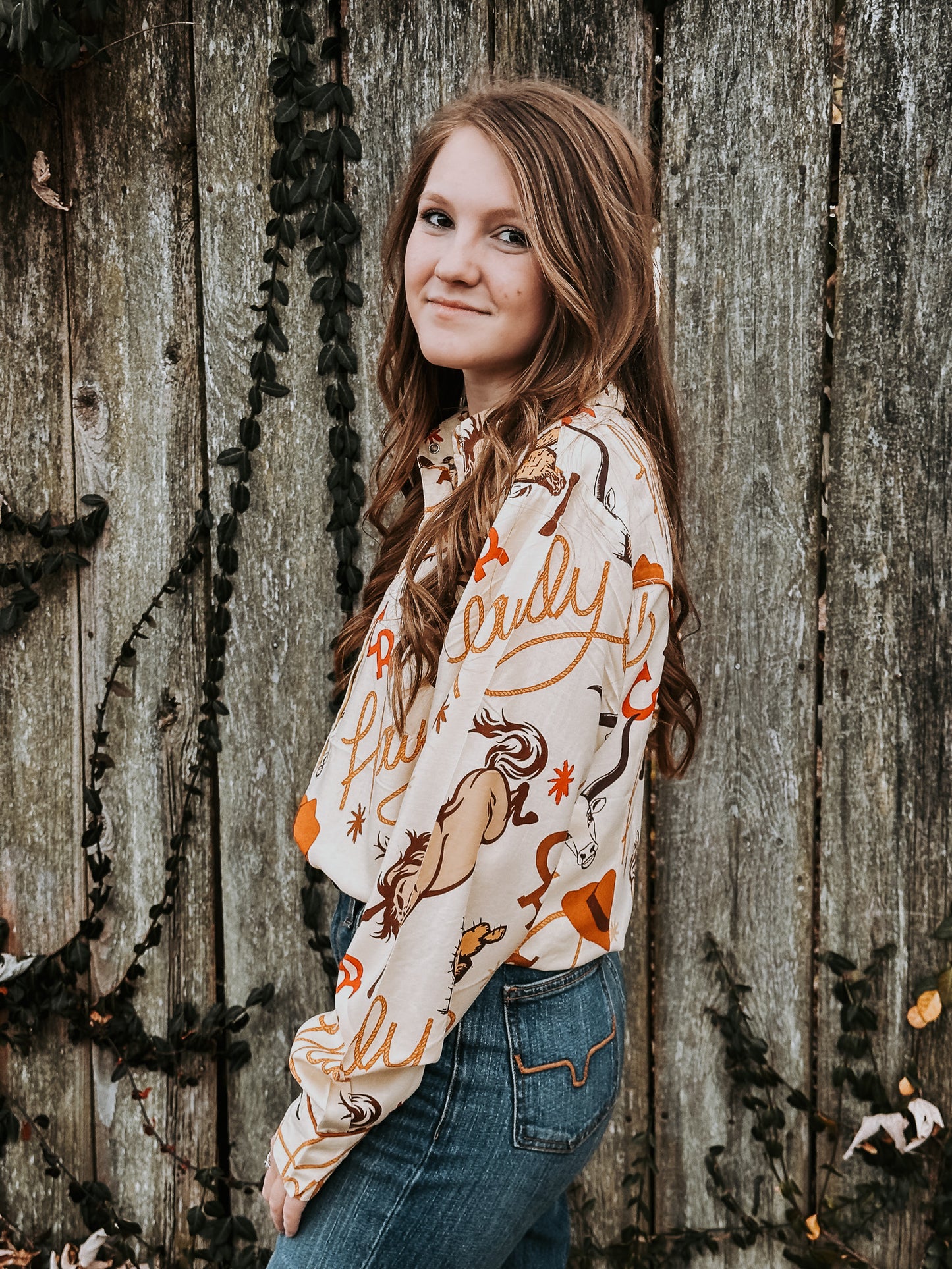 The Branded Bronco Button Up