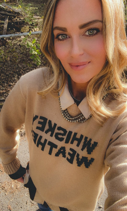 Whiskey Weather Sweater