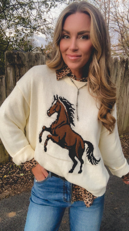The Stallion Sweater
