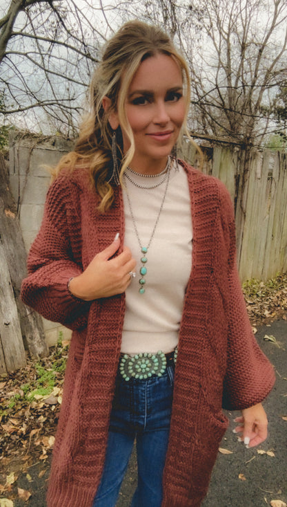 The Chestnut Cardigan