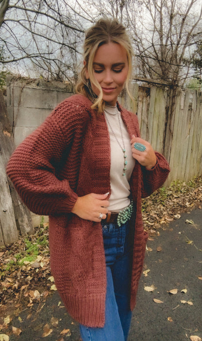 The Chestnut Cardigan