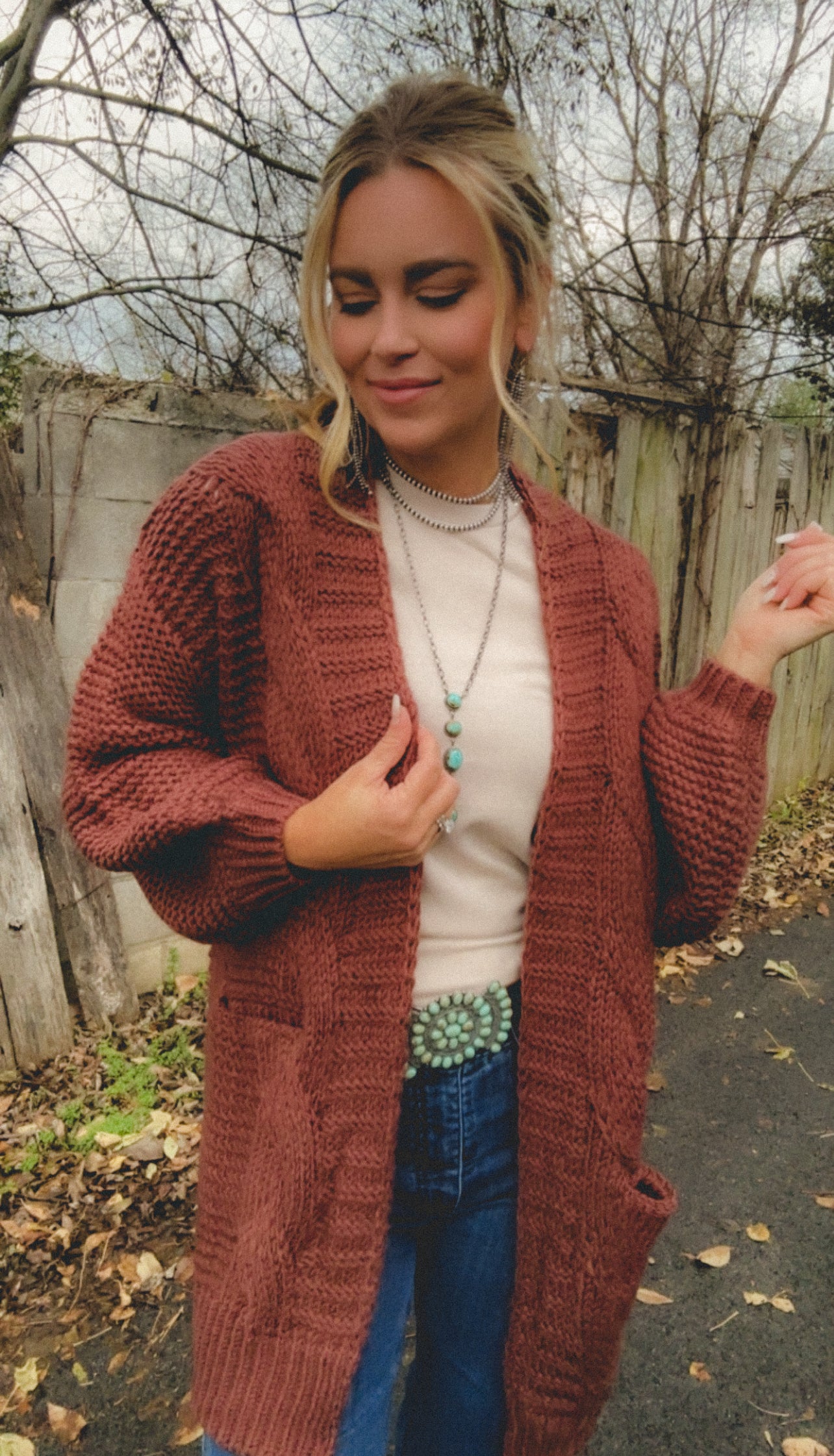 The Chestnut Cardigan