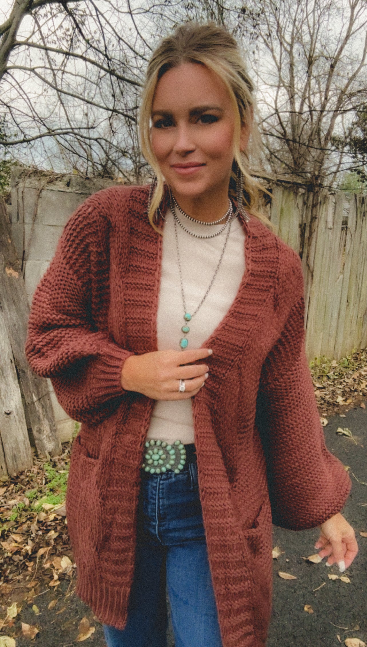 The Chestnut Cardigan