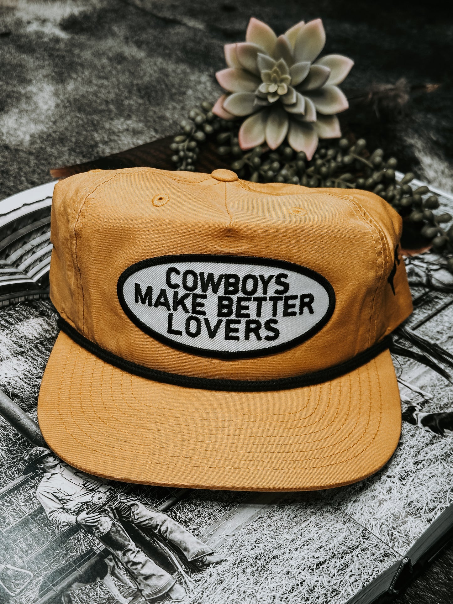 Cactus Alley Lovers Mustard Cap