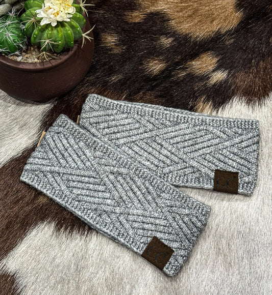 C.C. Headwrap Solid Gray