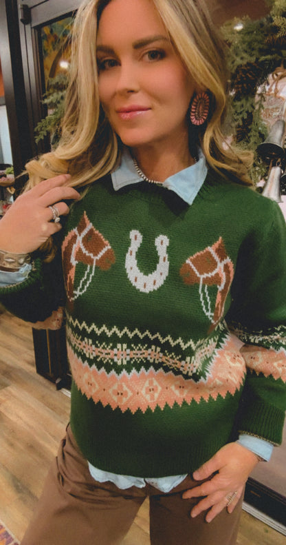 The Stockmans Crest Sweater