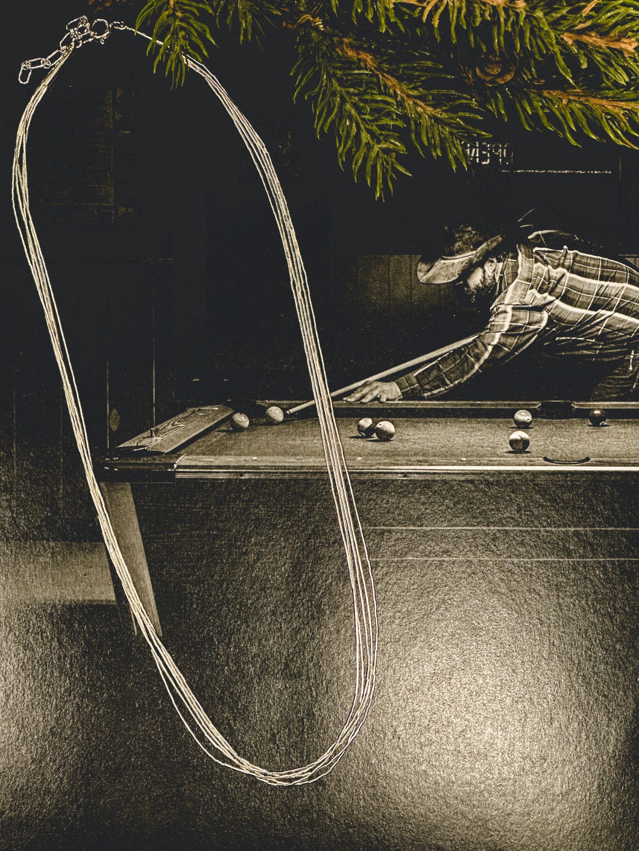 Liquid Silver 16" Necklace