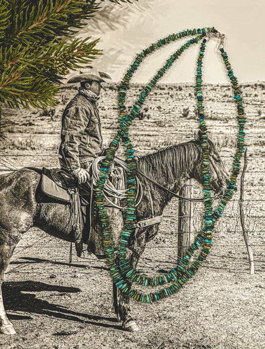 Chunky Manshann Strand Necklace