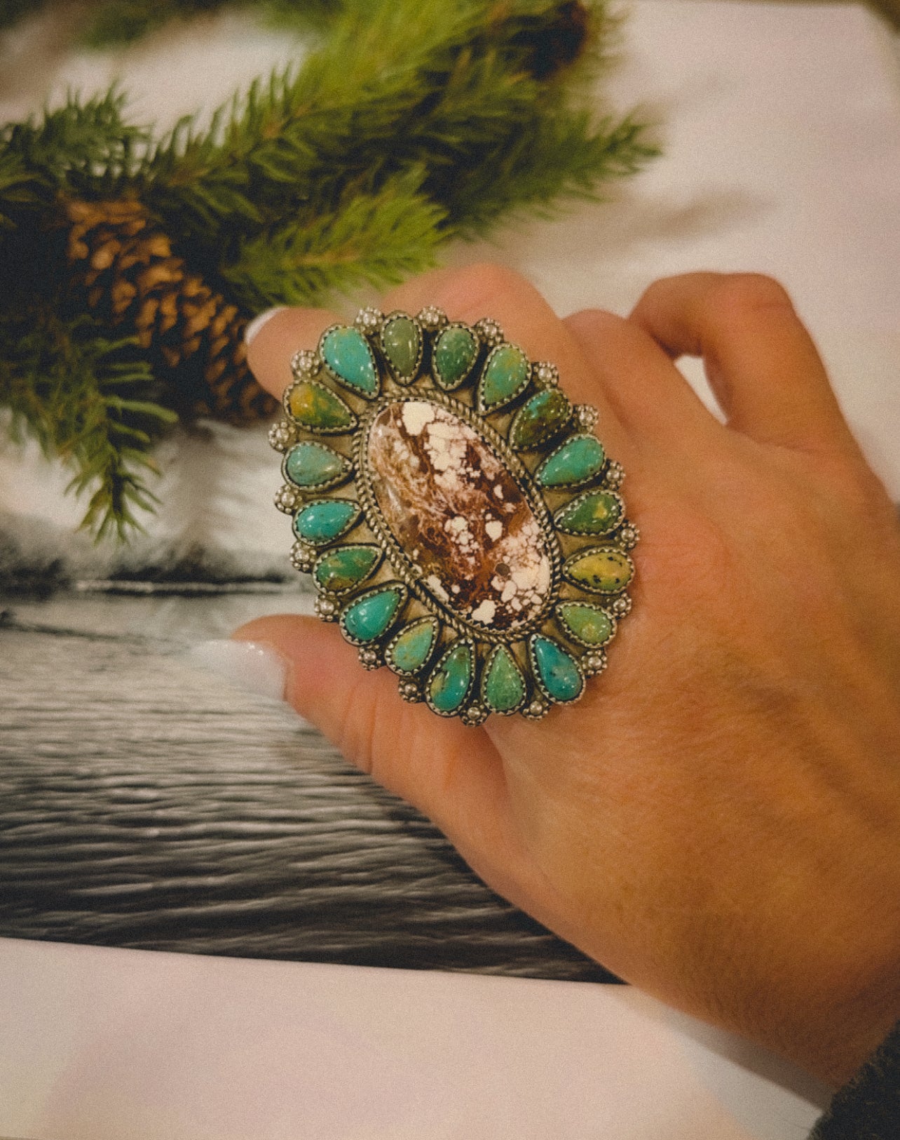 Rosa Tsosie Wild Horse Ring