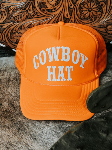 Neon Cowboy Hat Cap