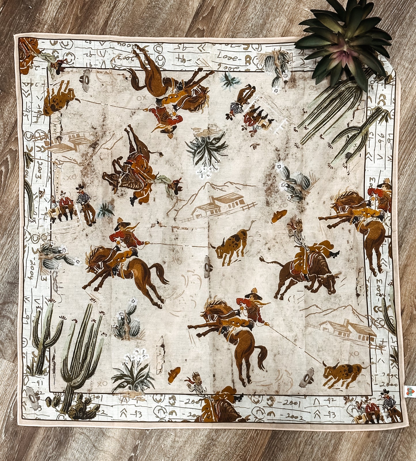 Grandpa's Wallpaper Wild Rag