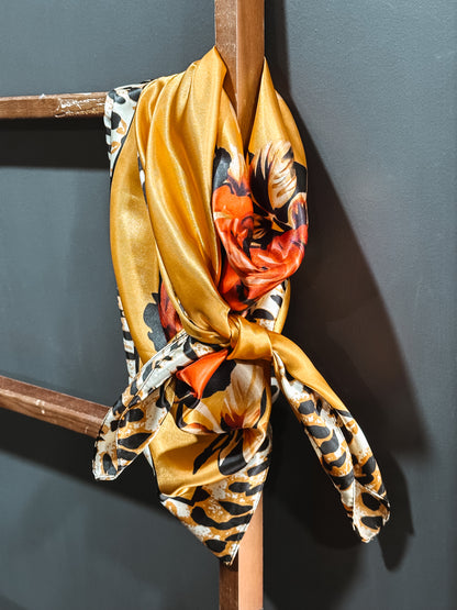 Feisty Floral Wild Rag