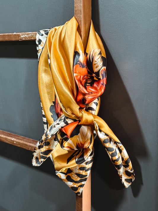 Feisty Floral Wild Rag