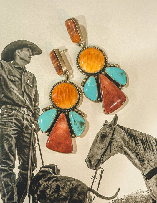 The Sunset Sky Earrings