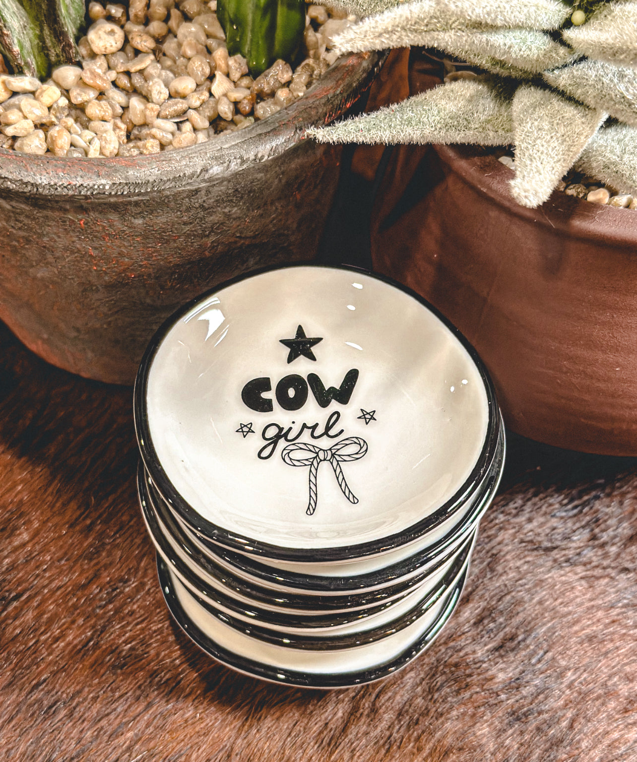 Cowgirl Star Ring Dish