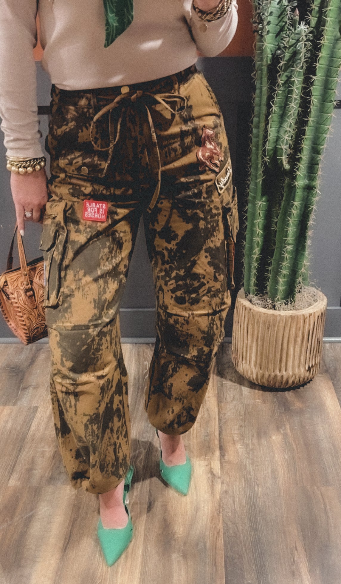 The Coolest Cowgirl Cargo Pants