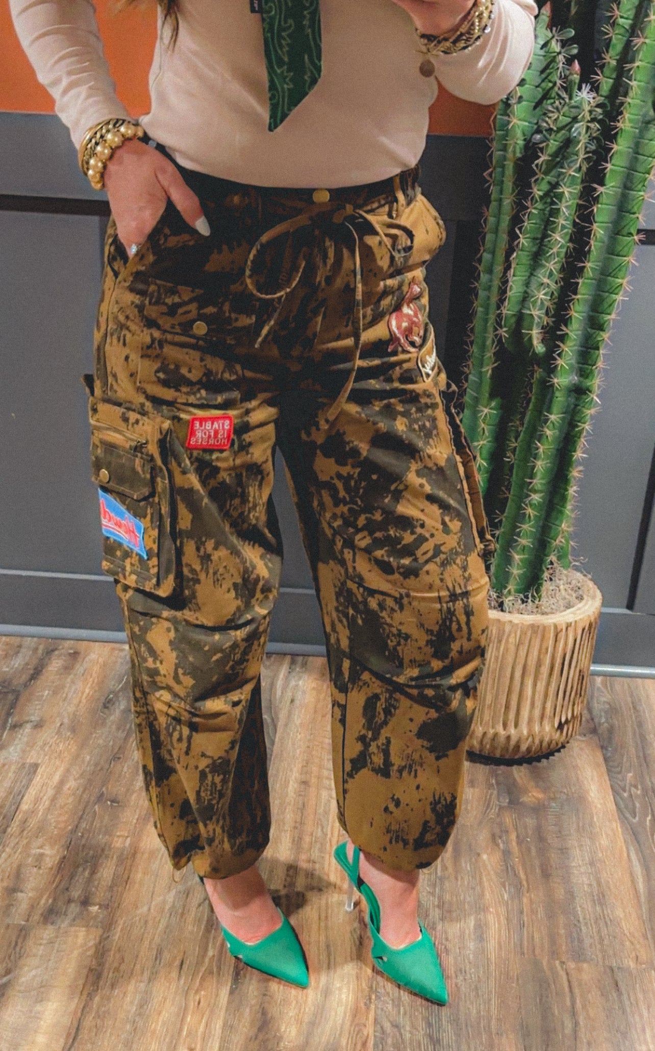 The Coolest Cowgirl Cargo Pants