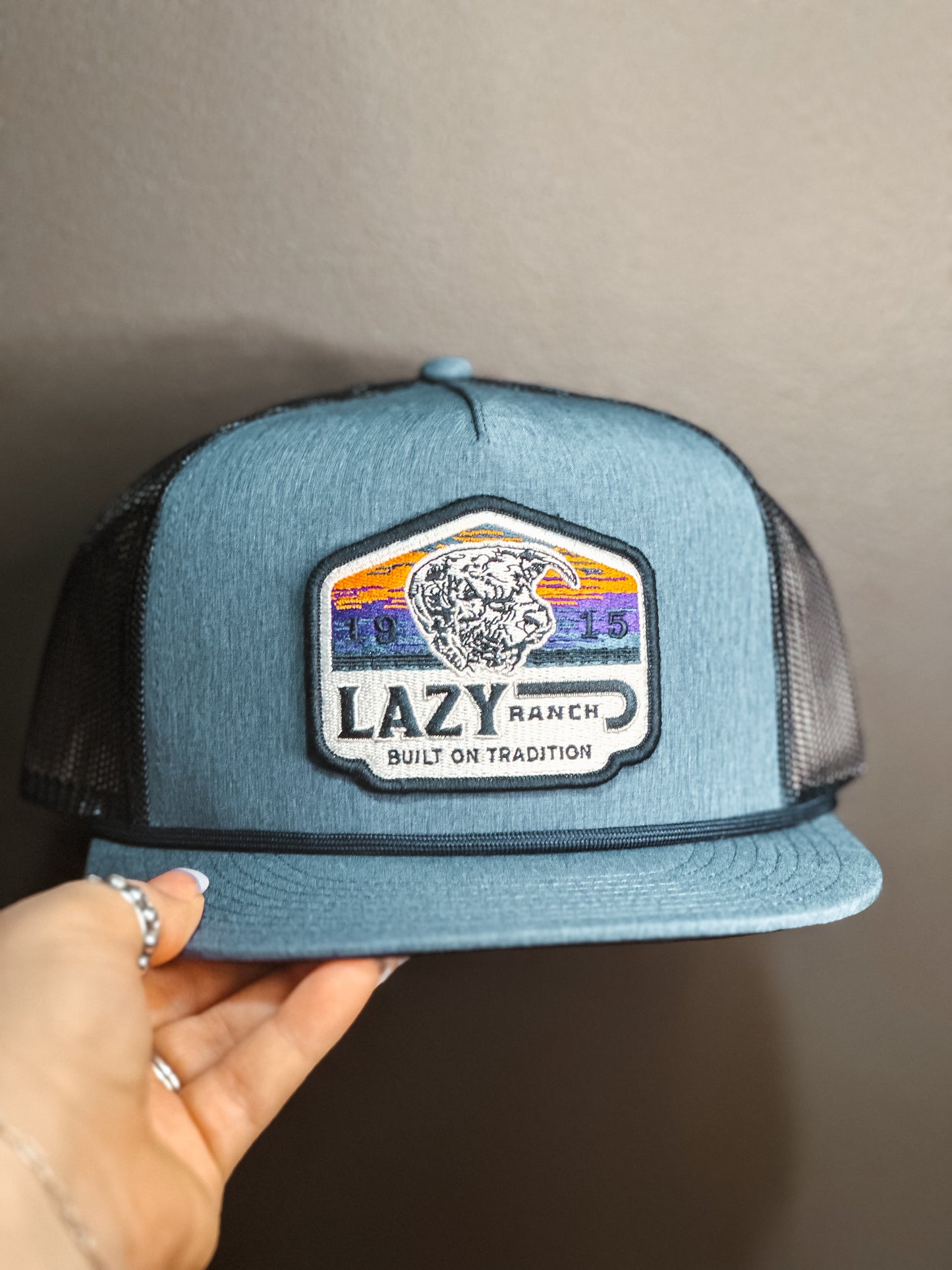 Lazy J Bull Wagon Cap